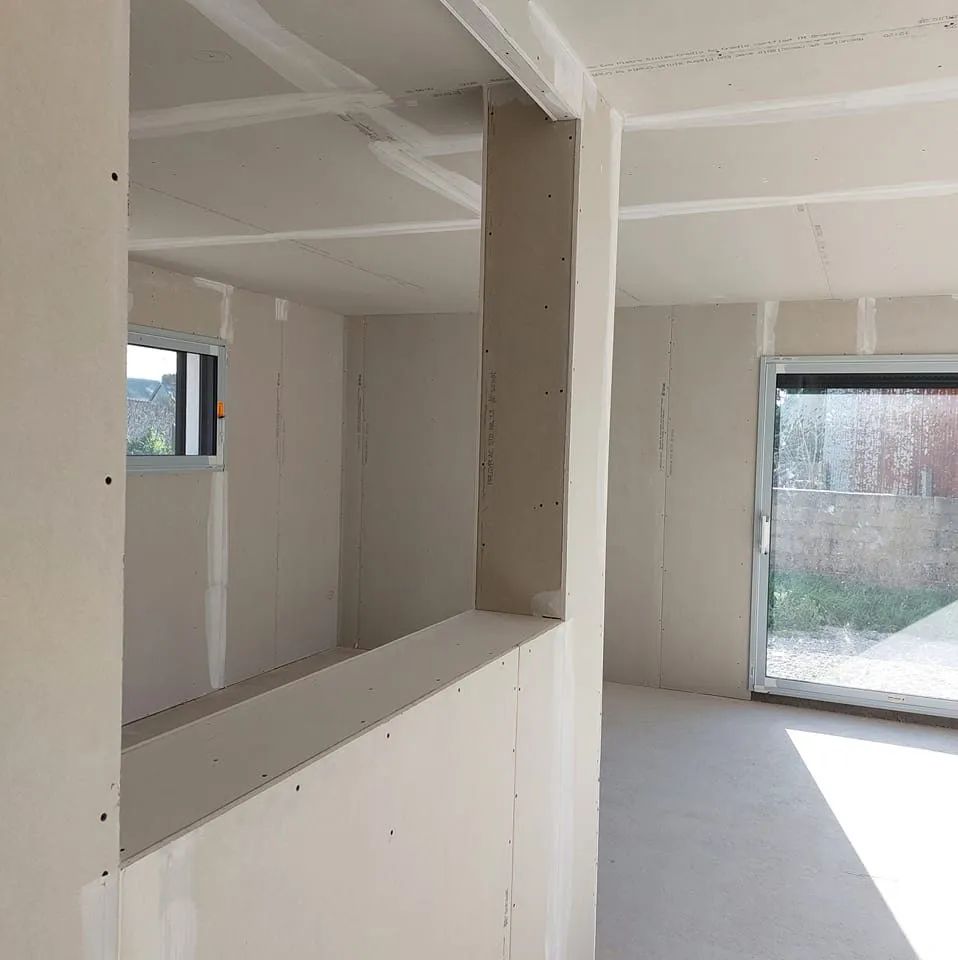 cloison placo chateau gontier