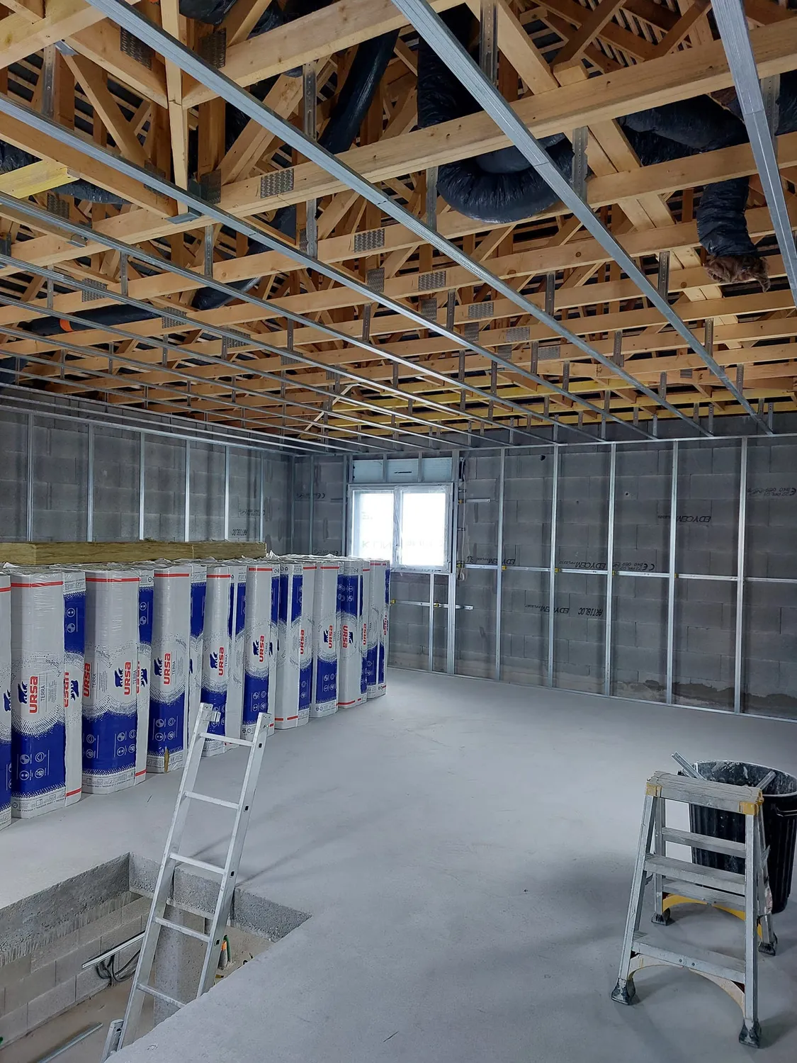 cloison placo cosse le vivien