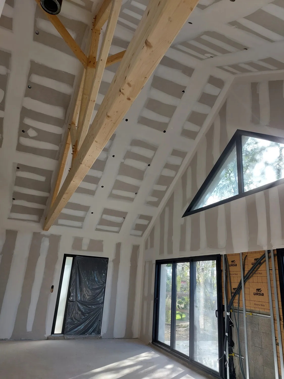 pose sol pvc entrammes